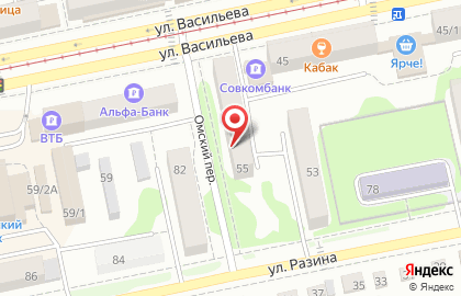 Магазин спортивного питания Фитнес Формула в Барнауле на карте