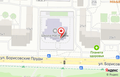 Клуб художественной гимнастики GymStar Столица на улице Борисовские Пруды на карте