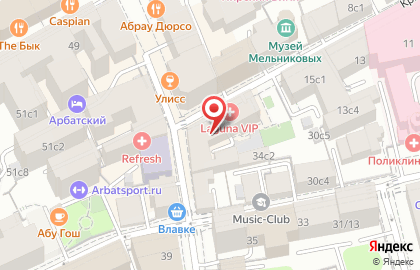 Московское Агентство Недвижимости (ман) на Кропоткинской на карте