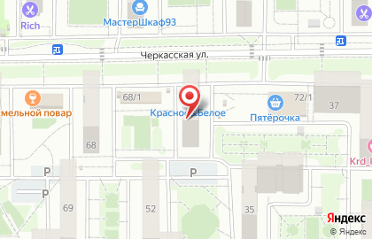 Компания Фабрика окон в Прикубанском районе на карте
