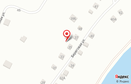 Русский остров на Береговой улице на карте