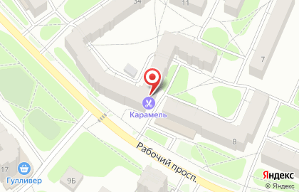 Магазин свежего пива свежего пива на Рабочем проспекте на карте