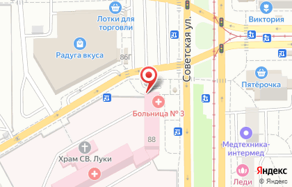 Банкомат Авангард в Правобережном районе на карте