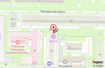Развлекательный центр Оглянись на карте