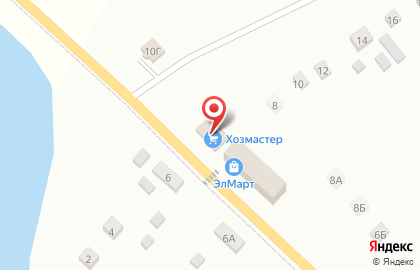 Магазин хозяйственных товаров Хозмастер на Набережной улице на карте