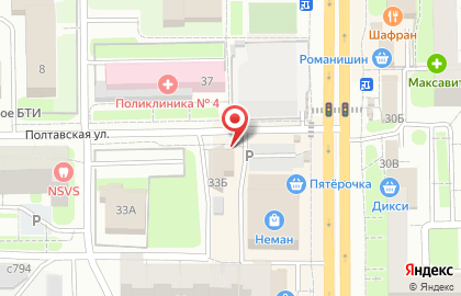 Магазин автозапчастей Престиж на улице Нормандия-Неман на карте