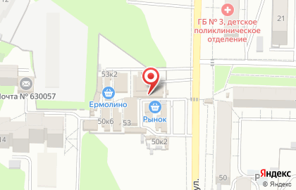 Советский район Киоск по продаже фруктов и овощей на Гидромонтажной улице на карте