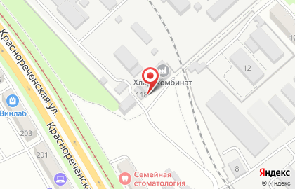 Транспортно-логистическая компания Светлана-К на Краснореченской улице на карте