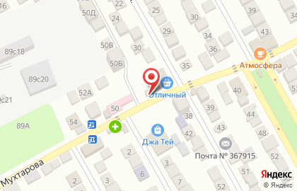 Бар Осетия на карте