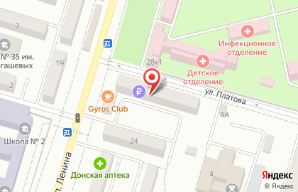 Детский магазин Карапуз в Ростове-на-Дону на карте