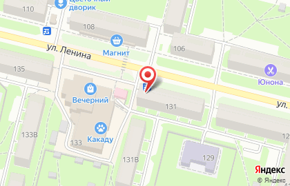 Цветочный магазин Арт-Букет на улице Ленина на карте