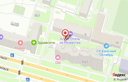 Prachka.com, Прачечная Самообслуживания на проспекте Непокорённых на карте