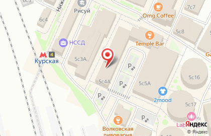 Рабочее пространство Ключ на метро Курская на карте