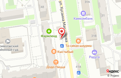 Продуктовый магазин Августина на улице Академика Парина на карте