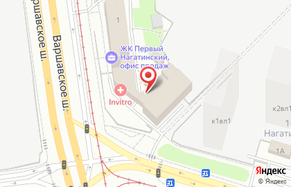 Салон красоты на Нагатинской на карте