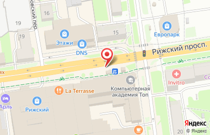 Цветочный магазин ПитерЦвет на Рижском проспекте на карте