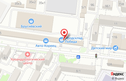 Stels, официальный дилер ООО Веломоторс на улице Бруснева на карте