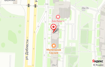 Автошкола Форсаж в Красносельском районе на карте