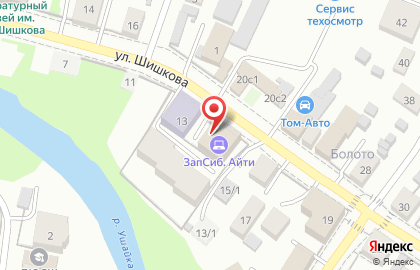 Страховая компания Зетта Страхование на улице Шишкова на карте