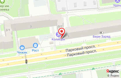 Салон красоты Beauty Lab на Парковом проспекте на карте