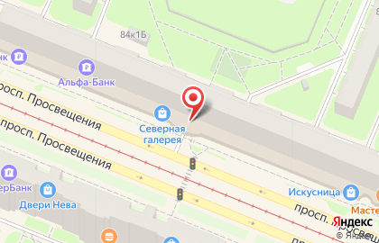 Магазин эротических товаров BRUNO на метро Гражданский проспект на карте