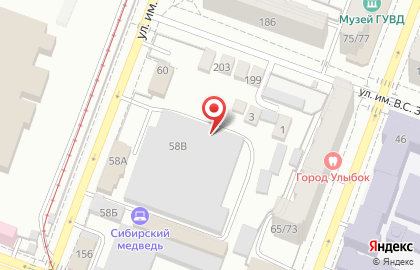 Торговая компания Аверанс в Кировском районе на карте