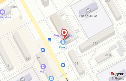 Торговый центр Люкс на проспекте Космонавтов на карте