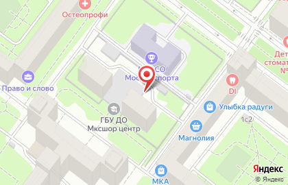 МГФСО на 3-й Фрунзенской улице на карте