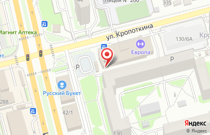 Киоск по продаже фруктов и овощей в Новосибирске на карте