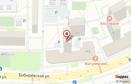Утепление балконов и лоджий в Бибирево на карте