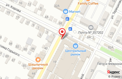 Ателье Люмар на Ставропольской улице на карте