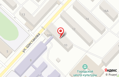 Надежда на улице Шестакова на карте