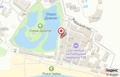 Сувенирный киоск в Лазаревском районе на карте