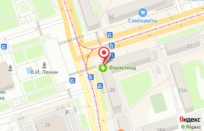 Аптека Фармленд в Оренбурге на карте