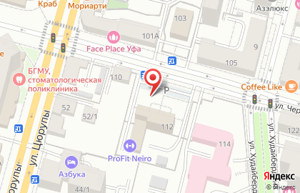 ОАО Банкомат, Уралсиб на улице Чернышевского на карте