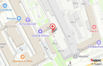 Ассоциация Независимых юристов на Кутузовском проспекте на карте