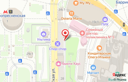 Вита на Конюшковской улице на карте