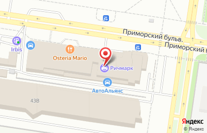 Группа компаний ТМК на Приморском бульваре на карте