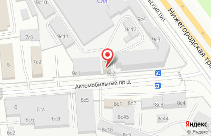 Макетная мастерская Алексея Слуцкого в Автомобильном проезде на карте