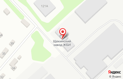 ЗАО Щёкинский завод ЖБИ на карте