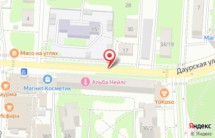 Daily на Даурской улице на карте