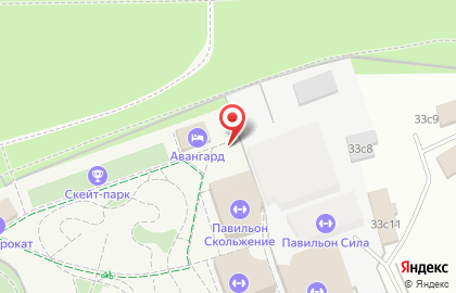 Пейнтбольный клуб Авангард на шоссе Энтузиастов на карте