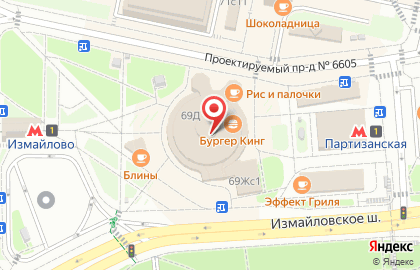 Бюро переводов Rost на Измайловском шоссе на карте