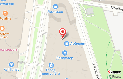 Салон мебели Selecta на Нижегородской на карте