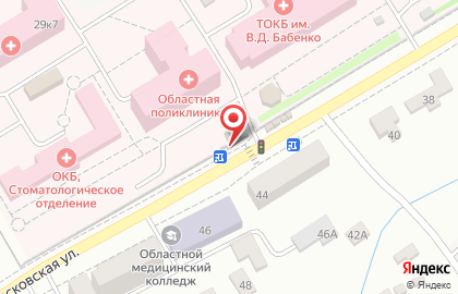 Аптека Тамбовфармация-Плюс на Московской улице на карте