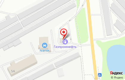 Автомойка Газпромнефть на Коломенском шоссе на карте