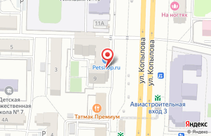 Магазин тканей Лотос на карте