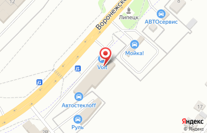 Ситроен-Центр Липецк на карте