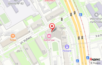 Мебельный салон Стим-СервиС на Краснореченской улице на карте