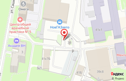 АЗС НовгородГАЗавтосервис на карте